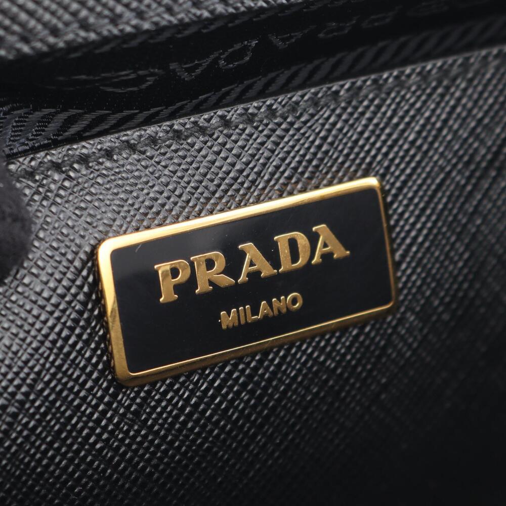 Prada SAFFIANO LUX Galleria Tote Bag Leather Black - Picture 4 of 7